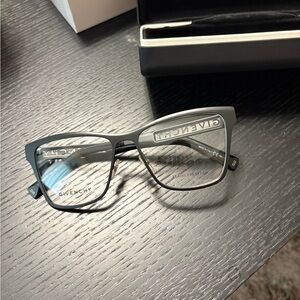 Givenchy women's Glasses in Black and Silver